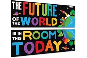 Sproutbrite Classroom Decorations - Banner Posters for Teachers - Bulletin Board and Wall Decor for Pre School, Elementary and Middle School
