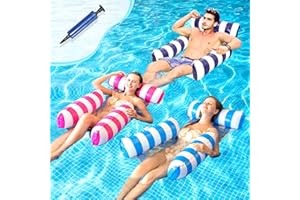 YEAHGO Bouee Piscine Adulte Matelas Piscine Gonflable Jeux Piscine Hamac Gonflable Piscine Fauteuil Gonflable Piscine Flotteur Piscine Frite Piscine Accessoire Piscine Adulte pour Plage Vacances Partie