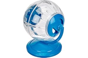 GP GP10574 Accesorio de Recreo Bola de Ejercicio Plástica con Base para Hámster