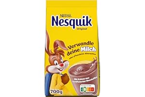 Nestlé Nesquik Original kakaohaltiges Getränkepulver, ideal Für Milchshakes & heiße Getränke, 1er Pack (1 x 700g)