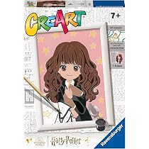 Ravensburger CreArt – Kit De Pintura Por Números Harry Potter: Salida Para Hogwarts, Lienzo 16x22 Cm Para Niños De 7+ Años