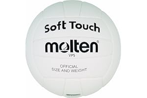 Molten - VP5, Pallone da pallavolo, colore: Bianco