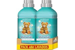 Mimosín Creaciones Suavizante Concentrado Flor Lirio y Lima 60 lavados - Pack de 8