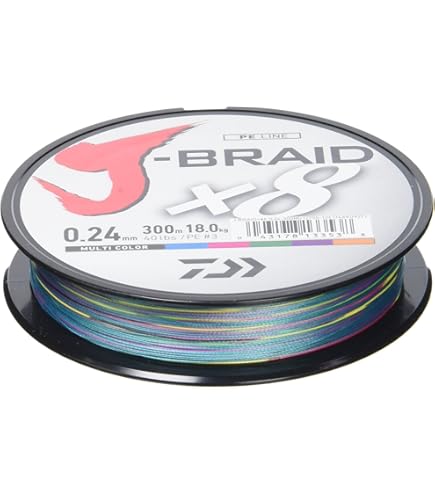 Daiwa 2 Pcs J-Braid 8 Braid 0.16mm, 9,0kg/20,0lbs, 150m Vert Foncé (Doublé Pièce