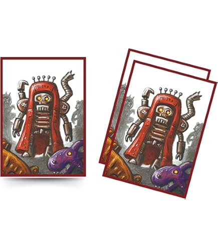 pixel art card sleeves mtg (Sorcerer's Tome) 100% Hand-Drawn 100ct Textured Matte TCG/MTG by Realm Guard : Toys & Games and Lorcana decks. Pixel Art Series) 100ct Textured