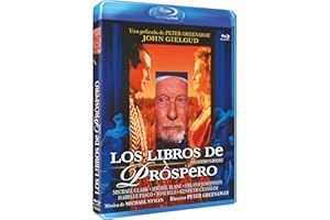 Prospero's Books (1991) Blu Ray Spain Import, English Language, Peter Greenaway, William Shakespeare, John Gielgud, Michael Clark, Michel Blanc