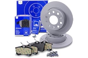 HEGEHOF ATE Bremsenset Hinterachse inkl. Bremsscheiben Ø 253 mm Voll und Ceramic Bremsbeläge