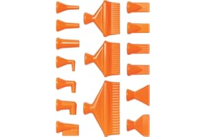 Loc-Line Coolant Hose Component, Acetal Copolymer, 16 Piece Nozzle Rama Set, 1/4" Hose ID