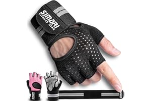 SIMARI Guanti da allenamento da uomo e donna, per sollevamento pesi, con supporto per il polso, per palestra, fitness, allenamento con esercizi di allenamento SMRG902