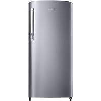 Samsung 192 L 2 Star Direct Cool Single Door Refrigerator (RR19T241BSE/NL, Elective Silver)