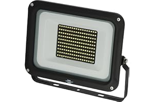 Brennenstuhl foco LED JARO 14060 / luz LED 100W para exteriores (proyector para exteriores para montaje en pared, 11500lm, de aluminio, IP65)