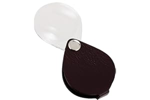 Eschenbach Klasyczna składana lupa 30 mm, bordowa czerwień