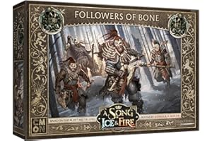 CMON Cool Mini or Not - A Song of Ice and Fire : Free Folk Followers of Bone Unit Expansion - Miniature Game