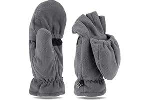 Tarjane Fleece Winterhandschuhe | Fäustlinge | Damen und Herren Fausthandschuhe | Fingerhandschuhe