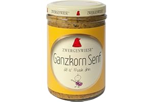 Zwergenwiese Bio Ganzkorn Senf, 160 ml