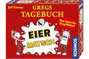 KOSMOS 691905 Gregs Tagebuch - Eier-Matsch, Gregs Tagebuch Spiel für 2-6 Spieler ab 8 Jahren, actionreiches lustiges Spiel