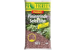 Blumixx Écorce de pin fine pour plantes | Écorce d'arbre 7-15 mm 60 litres | 100 % végétale respectueuse de l'environnement, durable et sans teneur de paillis | Revêtement de sol décoratif | Supprime