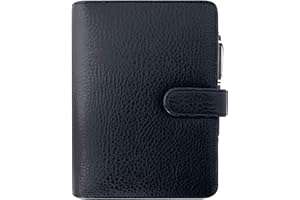 Exacompta 82551E - Organiseur Exatime 21 Baltique - 19 x 23 cm - Semainier Septembre 2025 à décembre 2026 - 16 mois - Coloris noir