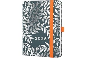 Boxclever Press (in tedesco) Agenda 2025 Everyday Agenda settimanale 2025 12 mesi da Gen - Dic 25. Agenda 2025 settimanale con pagine note a puntini. Planner settimanale 2025 leggera 17 x 12,5 cm