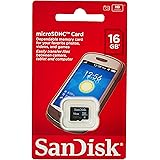 SanDisk SDSDQM-016G-B35 microSDHC 16GB Speicherkarte,Schwarz