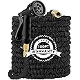 Anliwool Garden Hose Pipe 100FT, 3 Times Expandable Magic Hose, No-Kink Flexible Magic Water Hosepipe (Extra-Strength, Lightweight, Durable) for Cleaning/Household/Gardening (8 Functions Spray Pipe)