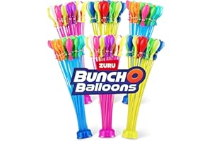 Zuru Bunch O Balloons Crazy Colour Rapid-Filling Self-Sealing Water Balloons (6 Pack)