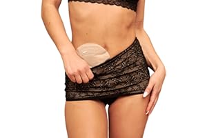 SIIL Stoma Wickel Bandage, Stomabeutel Schwarz, Abdeckung für Stomabeutel für Frauen Kolostomie Urostomie Illeostomie Kolostomie Bag Covers XS-XXL