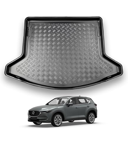 FSW - Tailored Mats - Fits MAZDA CX5 2012-2017 Boot Mat - Heavy Duty Rubber - Non Slip Car Boot Mat, EXTRA Heavy Duty 5mm Rubber - Waterproof, Hard Wearing, Anti Slip - View #2
