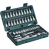 Brüder Mannesmann Tool M 2040 Socket Spanner Set 1/4 Inch 46 Pieces
