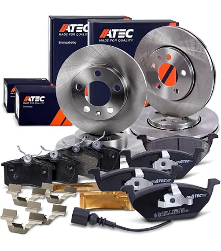 Kit Frein Essieu Avant RIDEX Disques + Plaquettes Pour Chevrolet Aveo/Kalos - Disques Ventilés Avec Tôle Anti-bruit