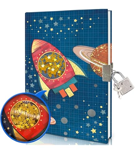 Sweet Foal Diary With Lock - 128 Sheet Journal With Keys For Kids & Teens