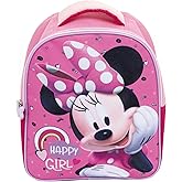 Minnie Mouse Children's Backpack Official Disney Licensed for School and Nursery &ndash; 24 x 20 x 10 cm &ndash; with Padded Handles &ndash; Id