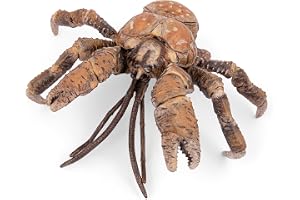 Papo - Coconut krabba - Realistisk havsdjursfigur - 3,4 cm | Från 3 år, realistiskt havsdjur för att upptäcka exotiska djur p