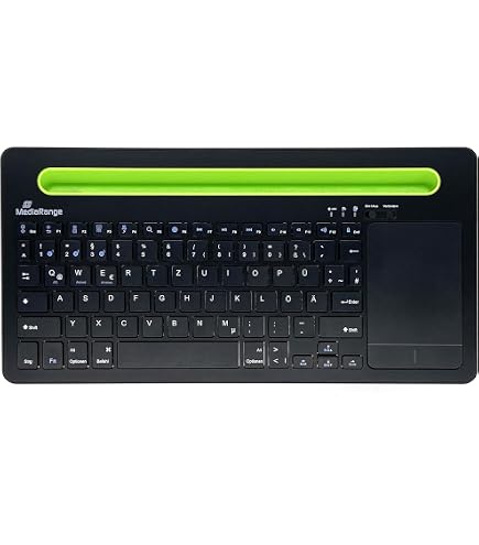 Logitech K480 Kabellose Bluetooth-Tastatur – Für PC, Mac, Smartphone & Tablet, Deutsches Layout