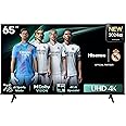 Hisense 65 inch Smart TV UHD 4K E6N-Dolby Vision,Game Mode Plus,Smooth Motion with MEMC,AI Sports Mode,Voice Control,Share to TV,Youtube,Netflix,Disney+,Shahid and Anghami,65E6N (2024 UAE Version)