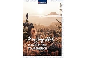 KOMPASS Wander- und Tourenbuch: Dein Augenblick Tourenbuch und Notizbuch zum Eintragen (KOMPASS Tourenbuch, Band 1667)
