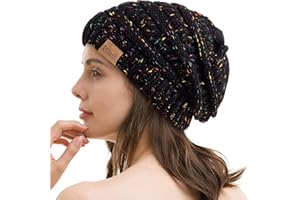 REDESS Slouchy Beanie Mütze für Herren und Damen Winter Warm Chunky Soft Oversized Zopfstrickmütze
