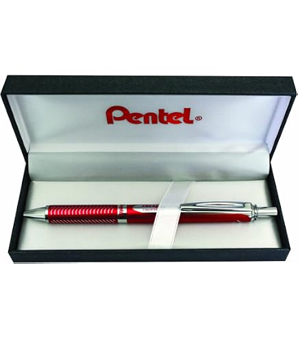 EnerGel Philographie Druck-Tintenroller In Geschenkbox – Schnelltrocknende Gel-Tinte, 0,7 Mm, Schwarz