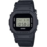 Casio Erkek Kumaş G-Shock Dijital Siyah Kadran Erkek Dw-5600Bce-1Dr (G1512), Bant Rengi: Siyah, Siyah, Modern