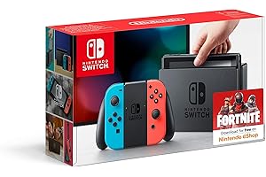 Nintendo Switch - Neon Red/Neon Blue (Renewed)