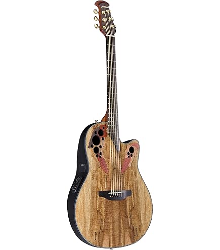 ギター OVATION CE48P TIGER EYE Celebrity Ovation Celebrity Elite Plus CE48P-TGE - Tiger Eye : Amazon