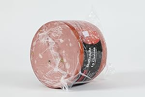 YESEATIS CANTALUPPI - Mortadelle GUSTOSA aux pistaches - Demi-Vacuum (5 kg env.) - Produit Artisanal Italien