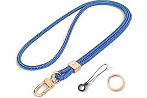 SENLLY Llavero Cordón de Cuello, Diseño Minimalista Original Acollador Correa para el Llaves y Badge Id Tarjeta