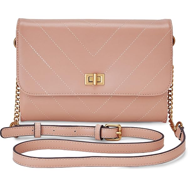 Sac à Bandoulière Seidenfelt Manufaktur - Modèle Vantaa - Couleur Nude/Rose - Neuf Avec étiquettes