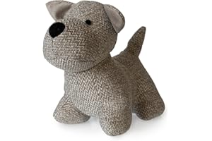 Blue Canyon Buddy Dog Door Stop| Sand Stuffed Door Stopper| Heavy Door Stopper Animals| 1kg| Polyester Fabric Door Stopper for Bedroom, Kids Room, Outdoor| Elegant Home Décor, Kid’s Toy|