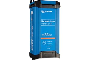 Victron Energy Blue Smart IP22 12-Volt 20 amp 230V, Enkel Output Batteriladdare CEE 7/7, Bluetooth