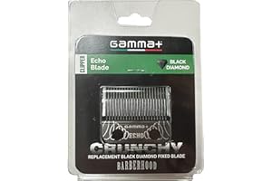 ‎GAMMA+ ECHO Originalklinge Gamma+ für Haarschneider | Ersatzklinge für Fade, Konturen und Feinarbeiten mit Crunchy Akustik-Feedback | Kompatibel mit Gamma+ Xcell Clipper