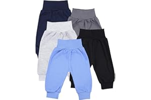 TupTam Pumphose Baby 5er Pack Unisex - Bequeme Baby Hose für Jungen und Mädchen aus Oeko-Tex Baumwolle