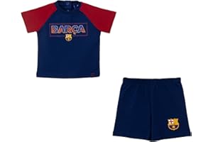 FCB FC Barcelona - Maglietta + pantaloncini Barca Bambino – Collezione ufficiale