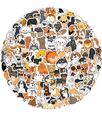 LIFEBE 100 stuks schattige kattenstickers, grappige, schattige internet- kattenstickers voor jongeren en volwassenen, waterdichte vinyl stickers voor laptop, waterflessen, scrapbooking, mappen, laptop
